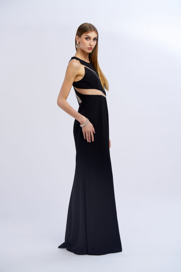 Grand Gala Dress with Transparencies - Image 8