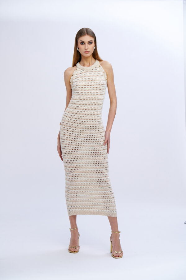 Abito maglia bouclette