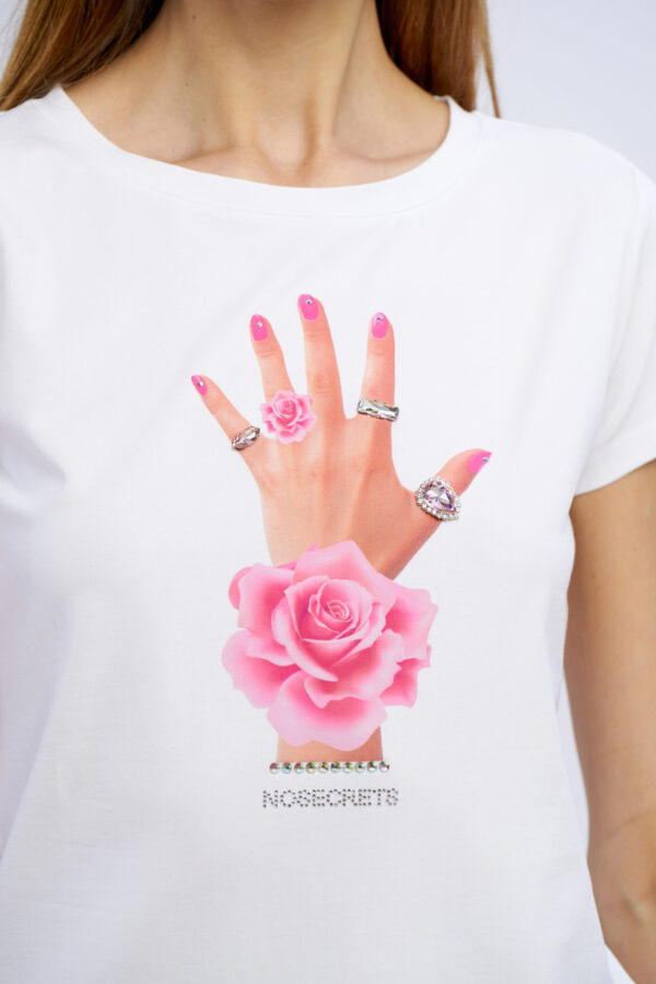 T-shirt Give me 5 - immagine 2