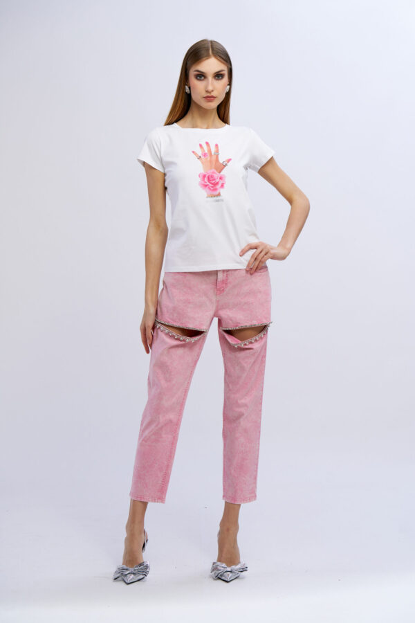 T-shirt Give me 5 - immagine 3