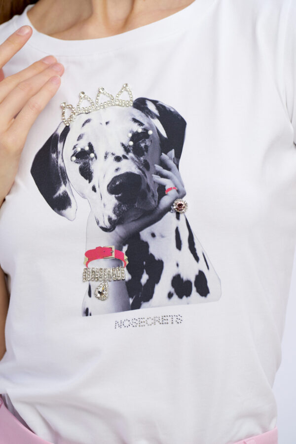 T-shirt dalmata - immagine 2