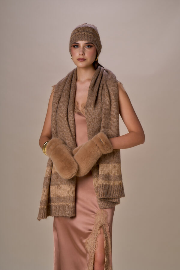 Lurex scarf