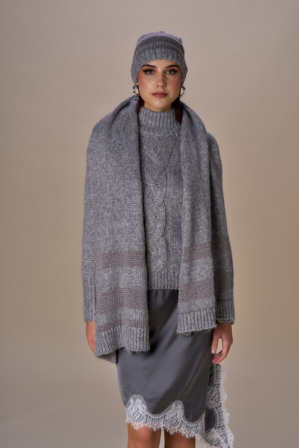 Lurex scarf - Image 5