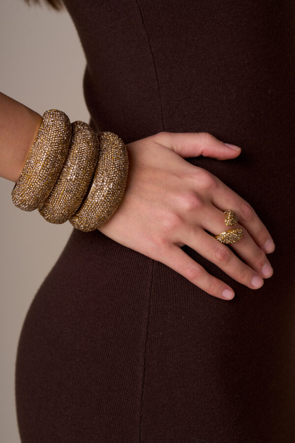 Diamond cascade necklace - Image 2