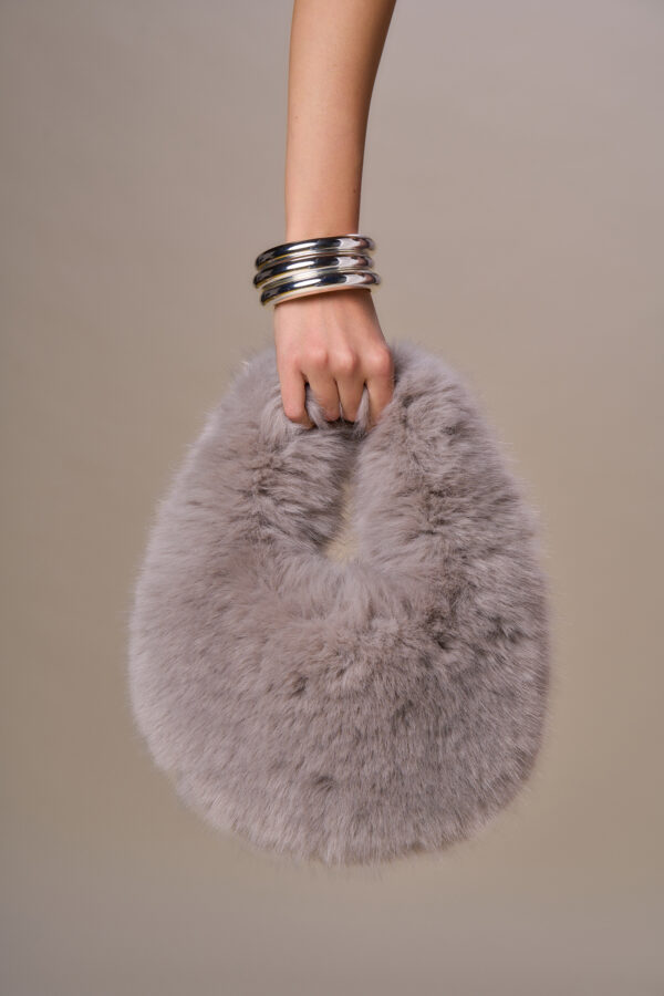 Faux fur bag