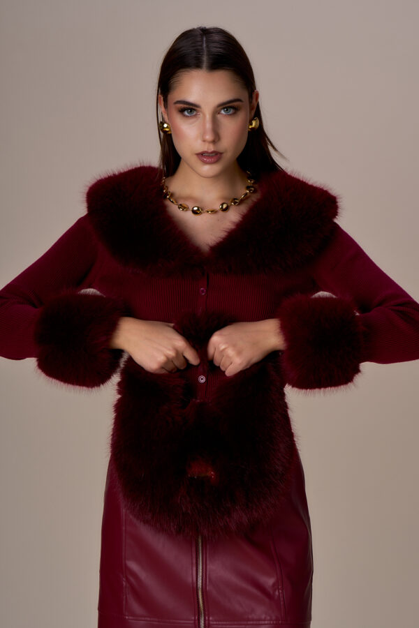 Faux fur bag - immagine 3