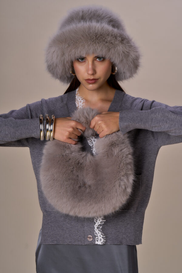 Faux fur bag - immagine 4