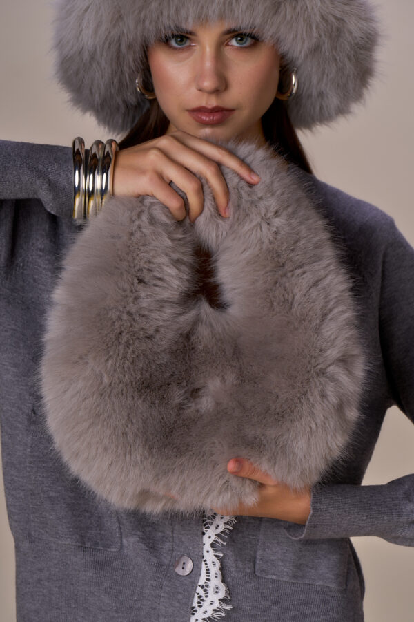 Faux fur bag - immagine 5