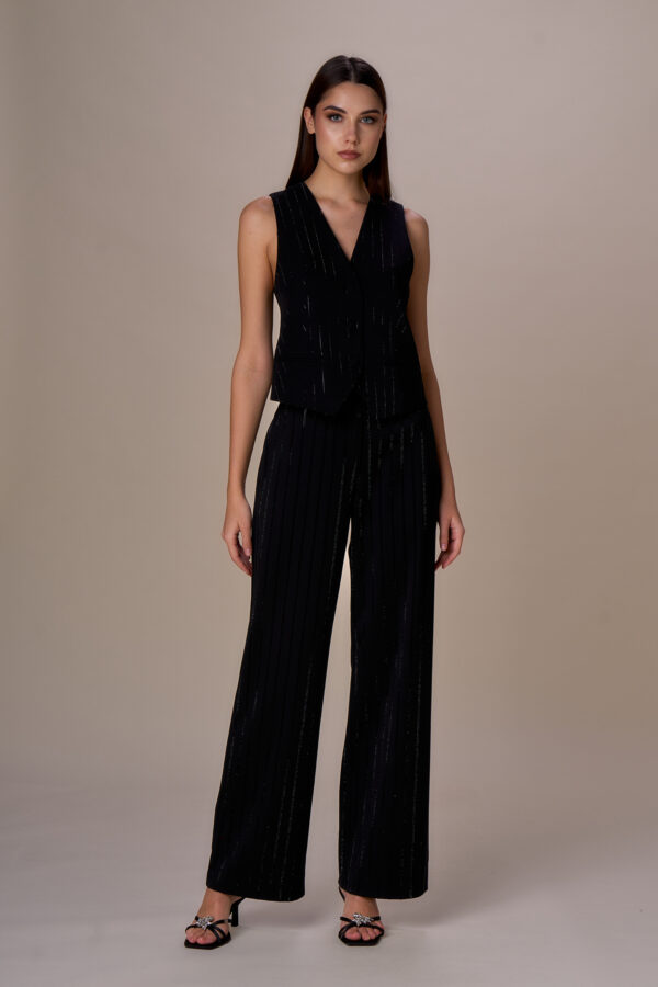 Iconic diamond pinstripe vest - Image 3