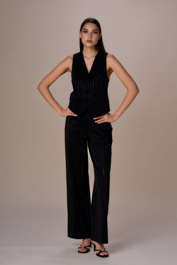 Iconic diamond pinstripe vest - Image 5