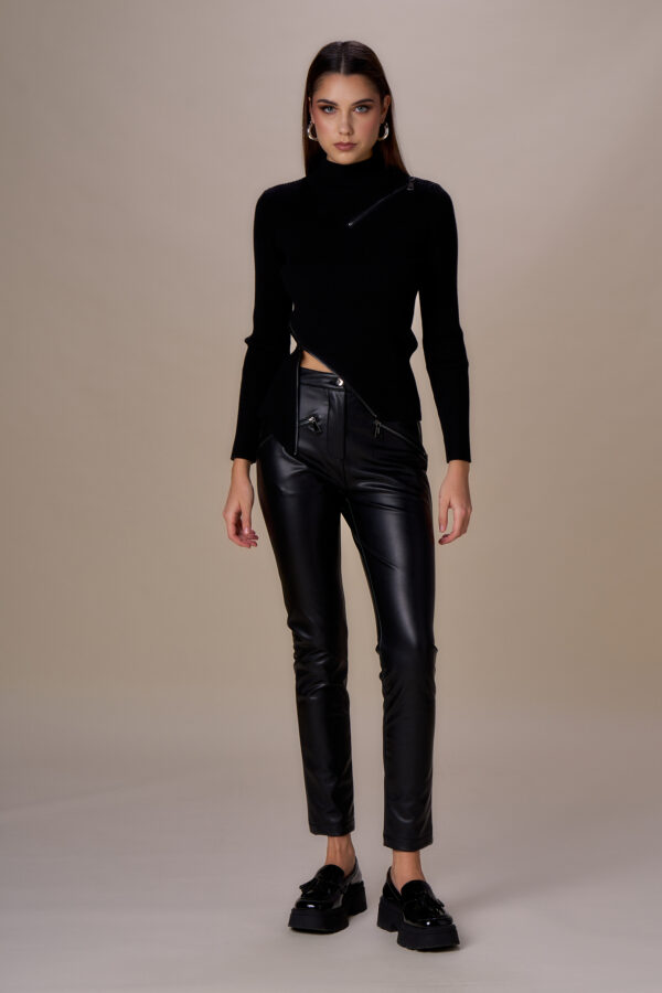 Maglia zip apribile - immagine 2
