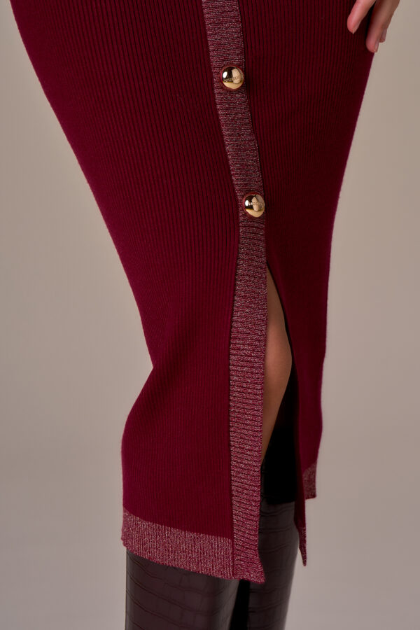 Gonna lurex e bottoni - immagine 4