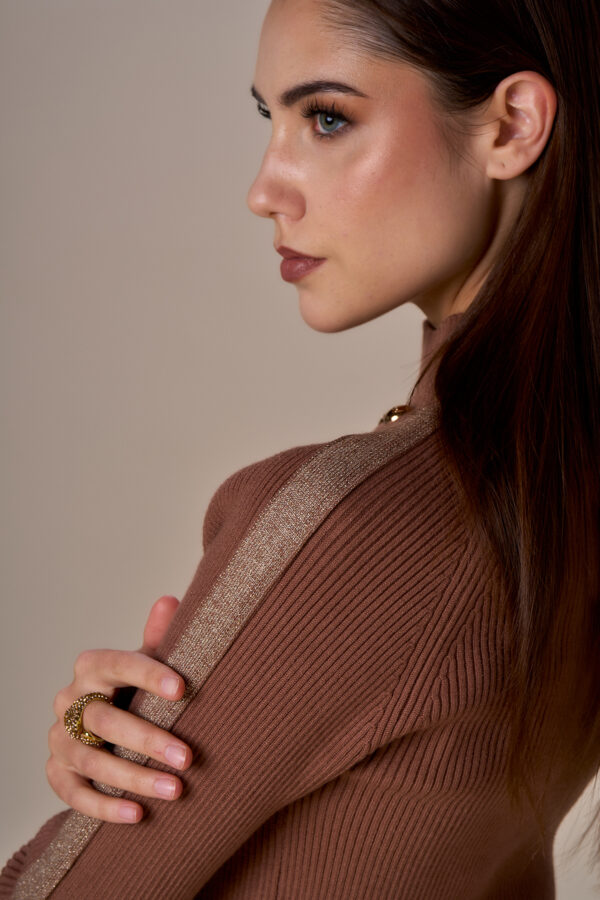 Dolcevita maniche lurex - immagine 4