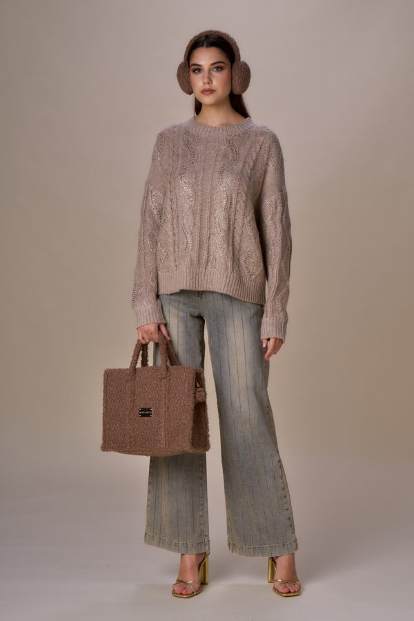 Maglia luxury trecce