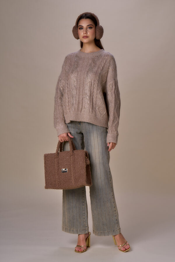 Maglia luxury trecce - immagine 2