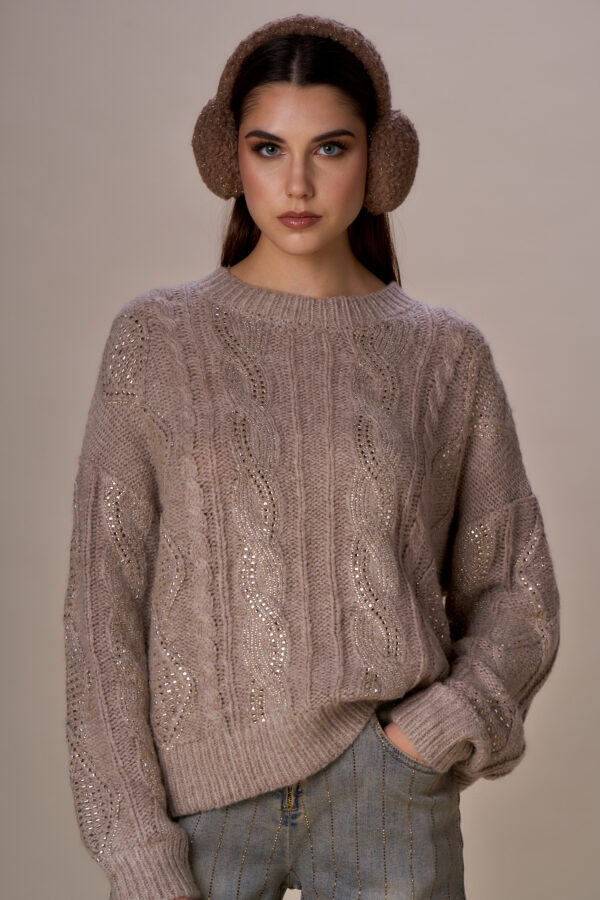 Maglia luxury trecce - immagine 3