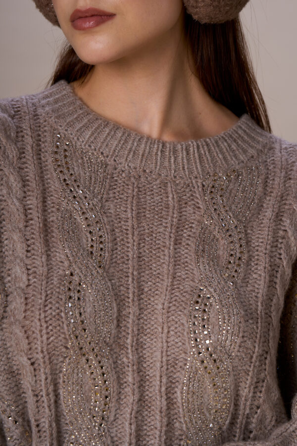 Maglia luxury trecce - immagine 4