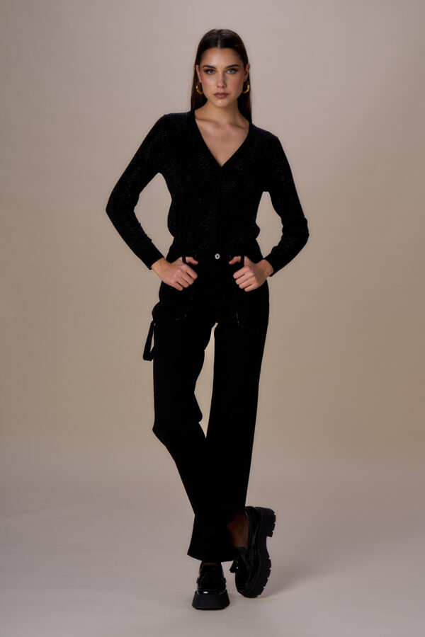 Cardigan iconico diamanti - immagine 2
