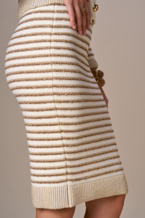 Longuette maglia a righe - immagine 3