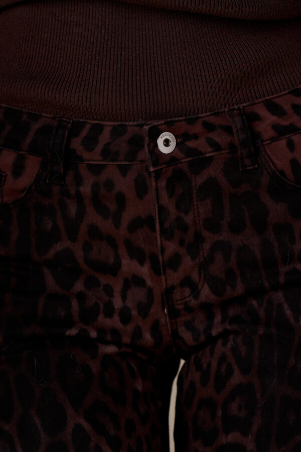 Leopard push-up trousers - Image 4