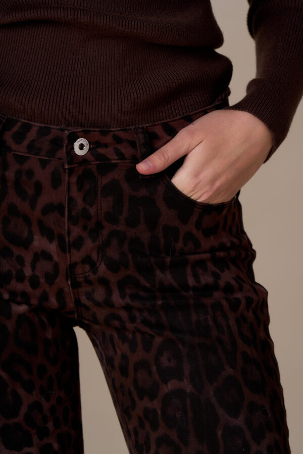 Leopard push-up trousers - Image 5