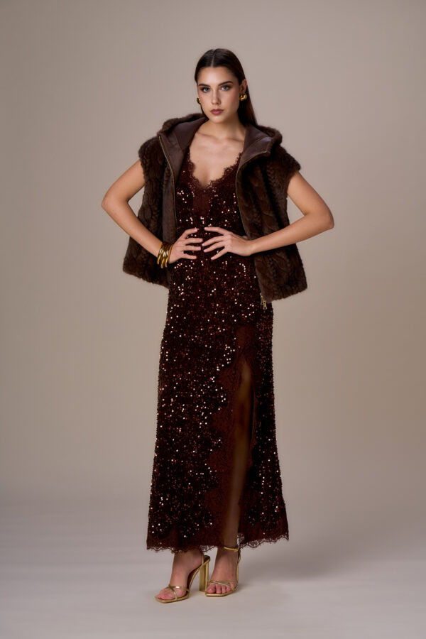 Faux fur vest - Image 3