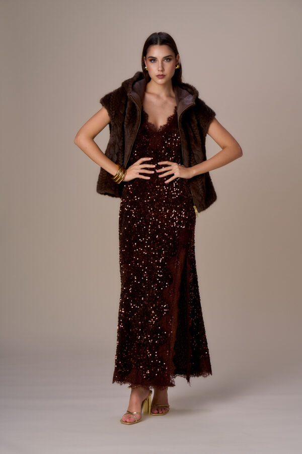 Faux fur vest - Image 4