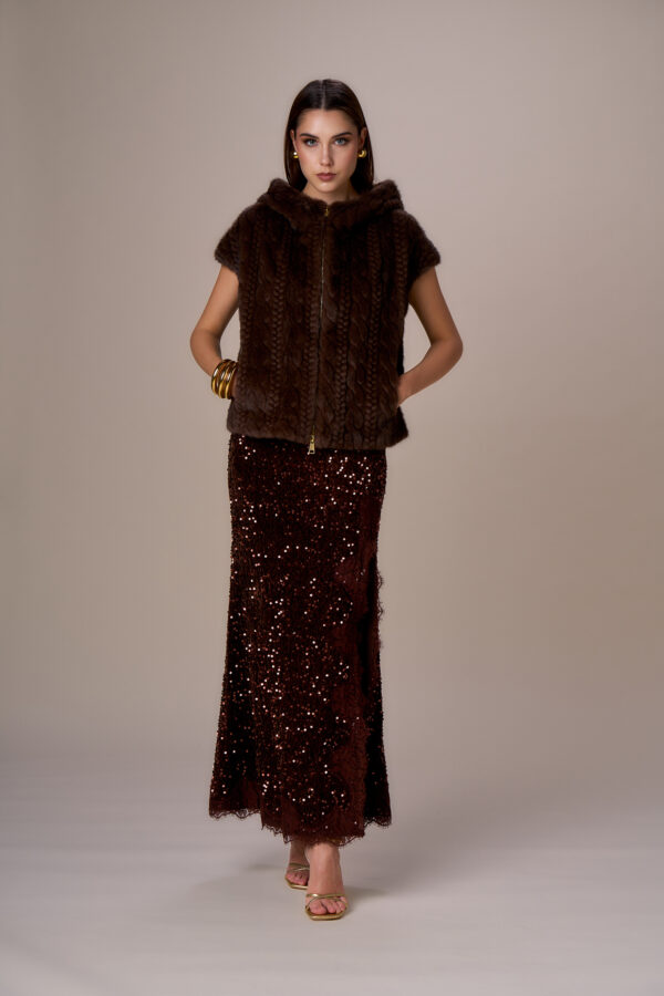 Faux fur vest - Image 6