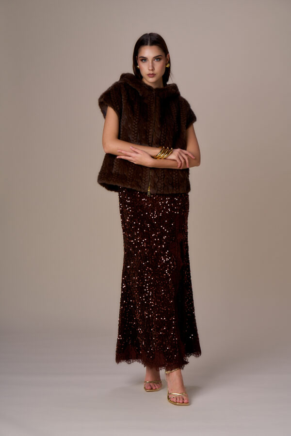 Faux fur vest - Image 7
