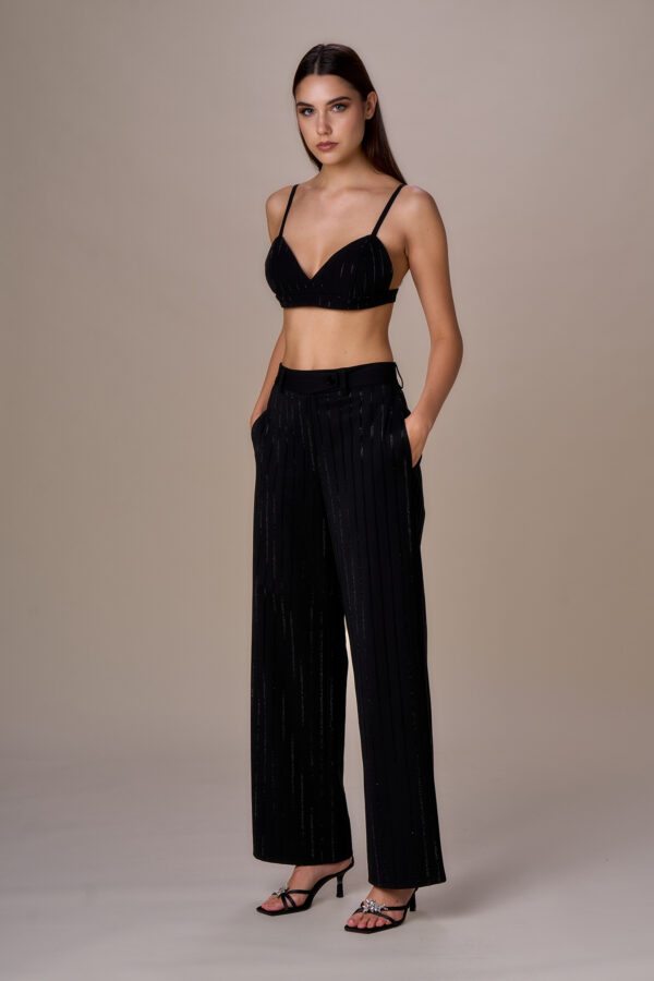 Diamond pinstriped top - Image 5