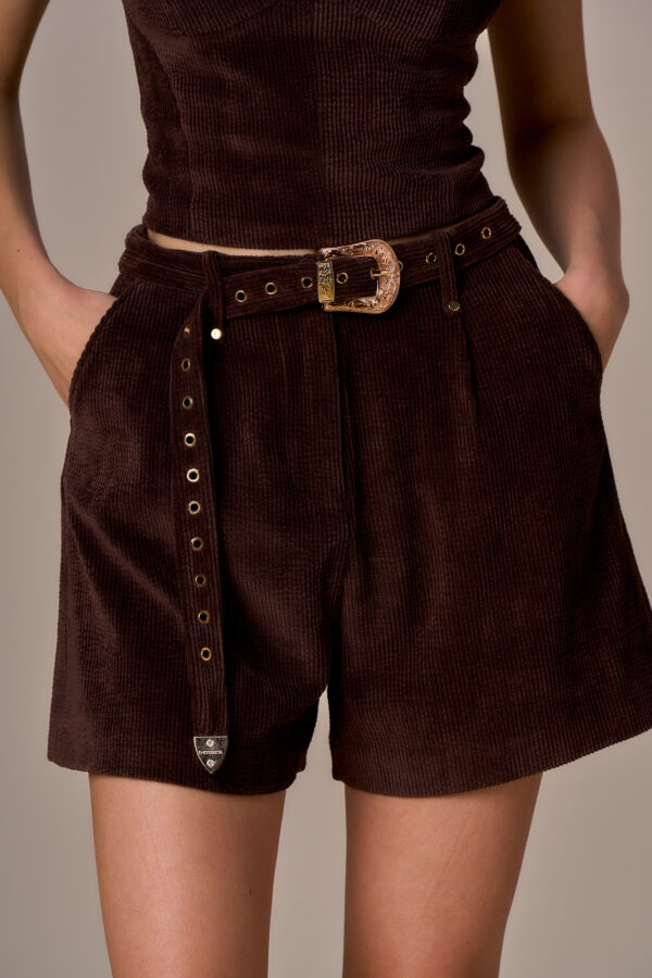 Corduroy shorts - Image 3