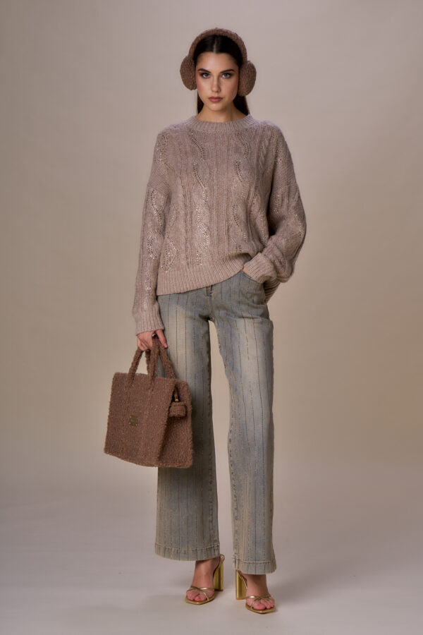Jeans riga diamanti