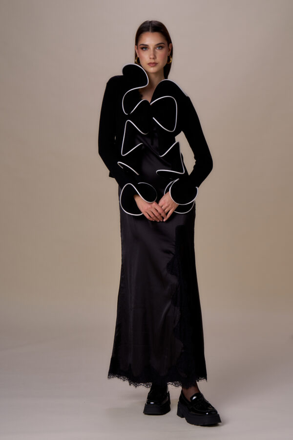 Cardigan rouches - immagine 5