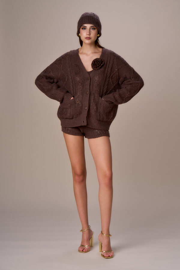 Cardigan luxury trecce - immagine 2