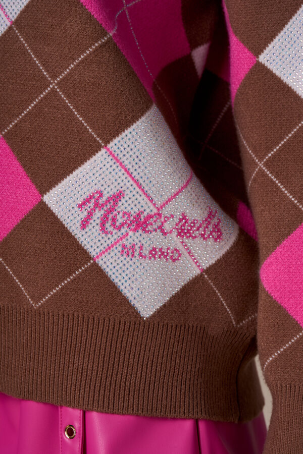Maglione rombi e diamanti - immagine 2