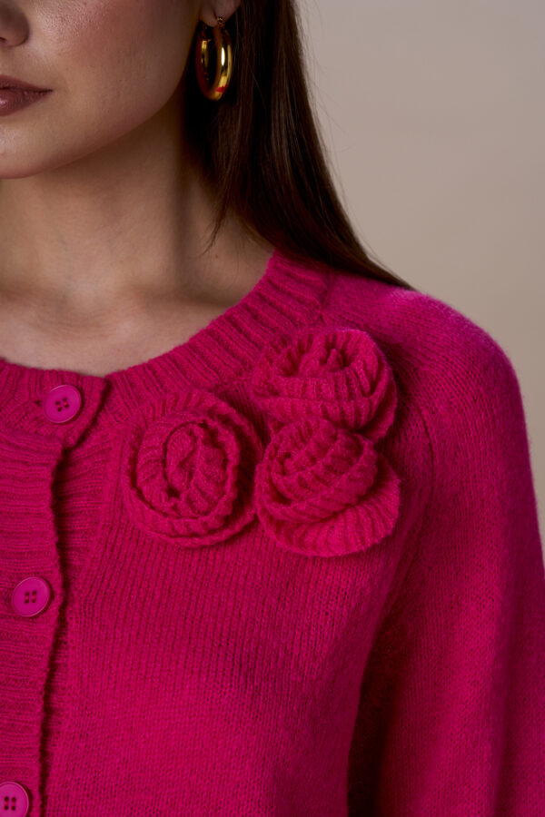 Cardigan rose - immagine 3