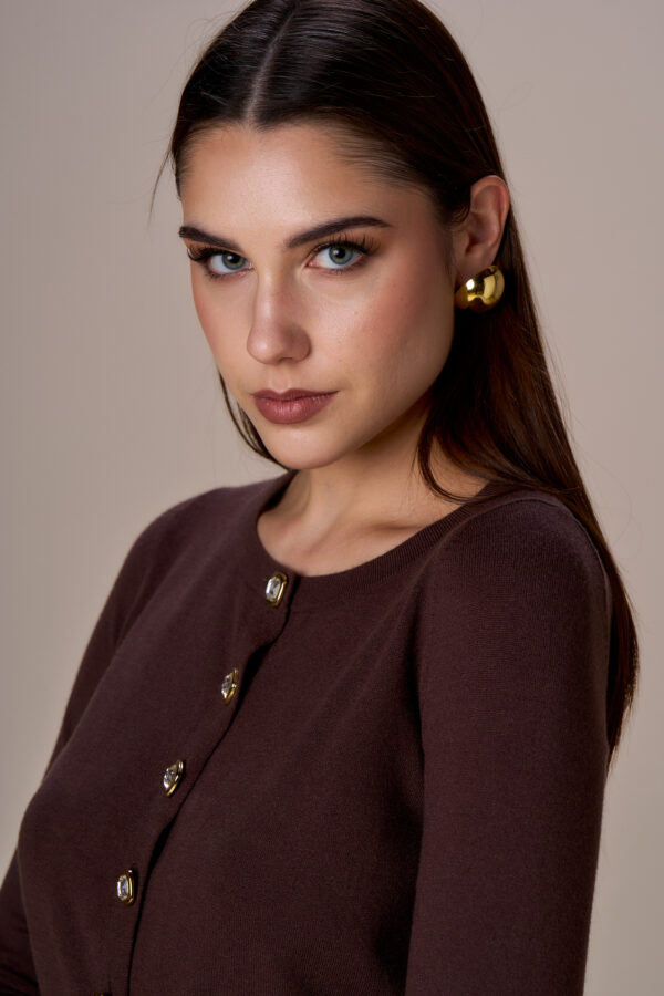 Cardigan diamond chic - immagine 4