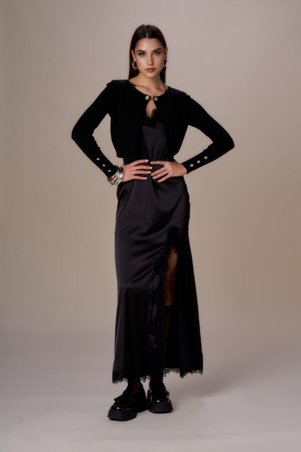 Micro cardigan diamond chic