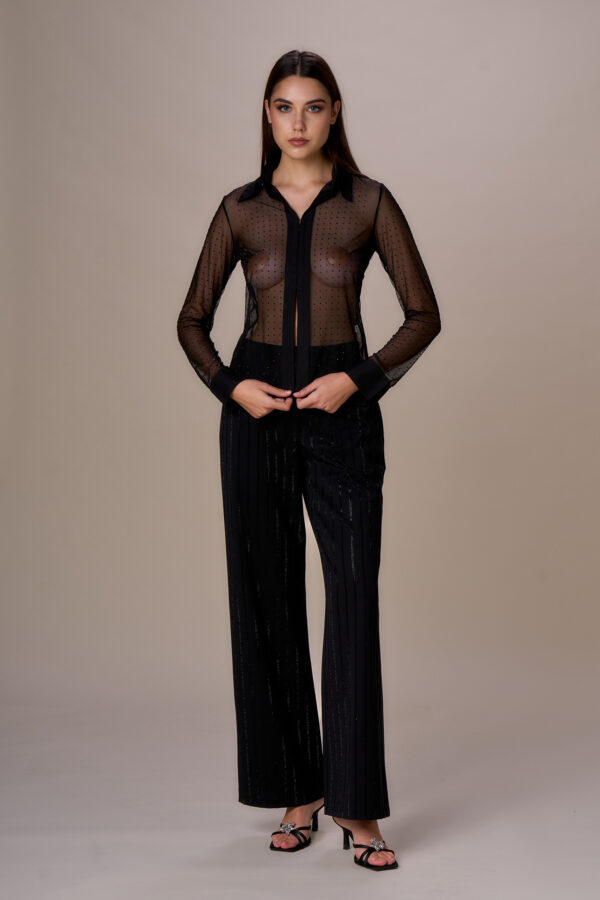Diamond mesh shirt - Image 8