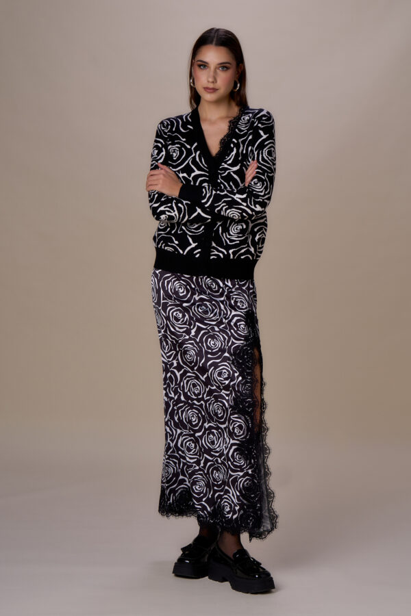 Cardigan jacquard - immagine 2