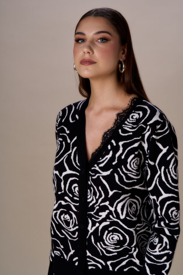 Cardigan jacquard - immagine 3