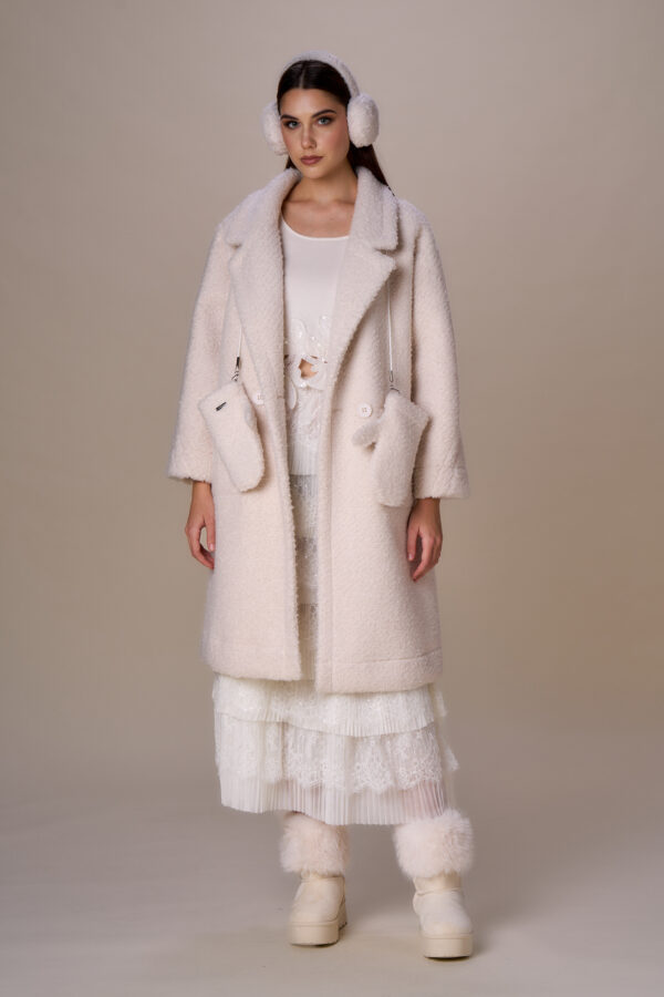 Cappotto teddy reversibile lux