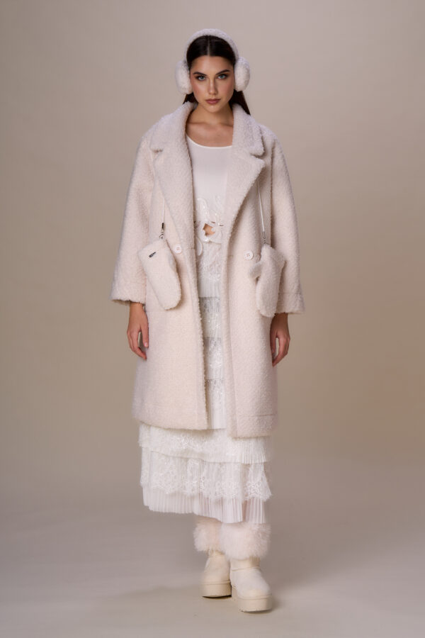 Cappotto teddy reversibile lux - immagine 2