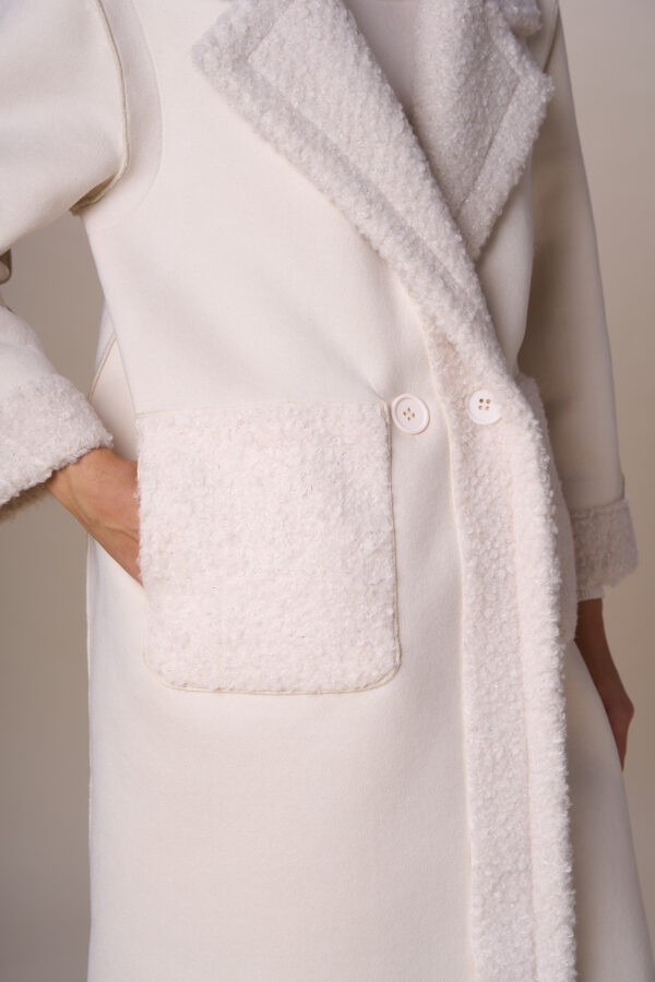 Cappotto teddy reversibile lux - immagine 8