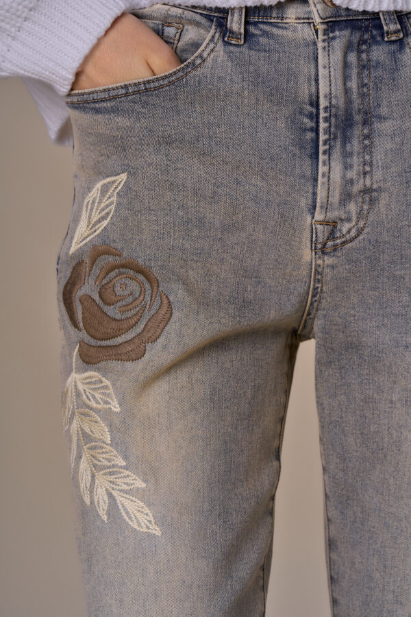 Jeans ricamo - immagine 5
