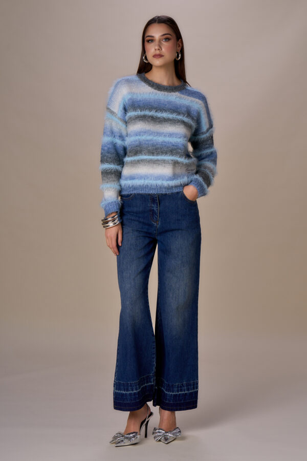 Jeans fondo contrasto