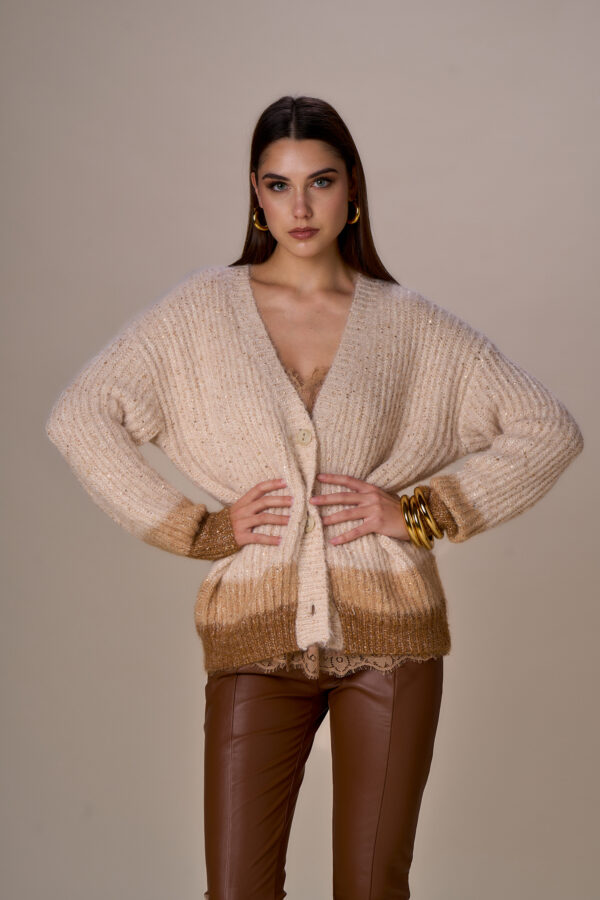 Maxi cardigan luxury paillettes - immagine 4