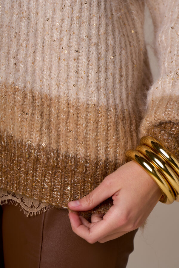 Maxi cardigan luxury paillettes - immagine 5