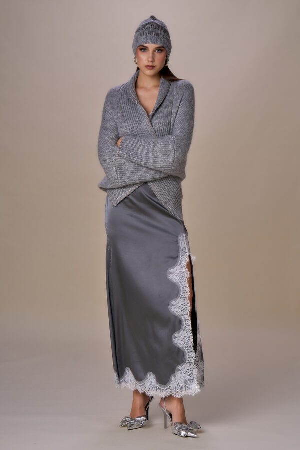 Maxi cardigan lurex - immagine 3