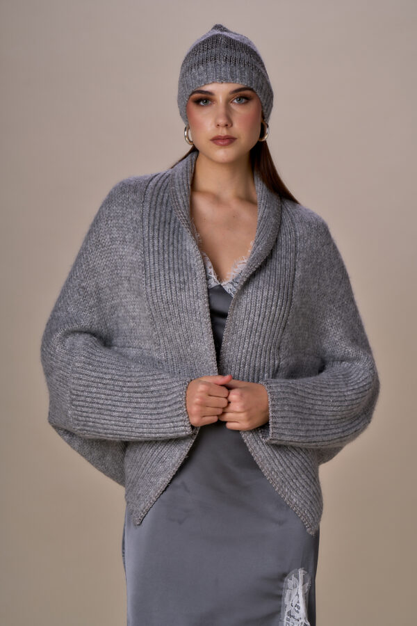Maxi cardigan lurex - immagine 4